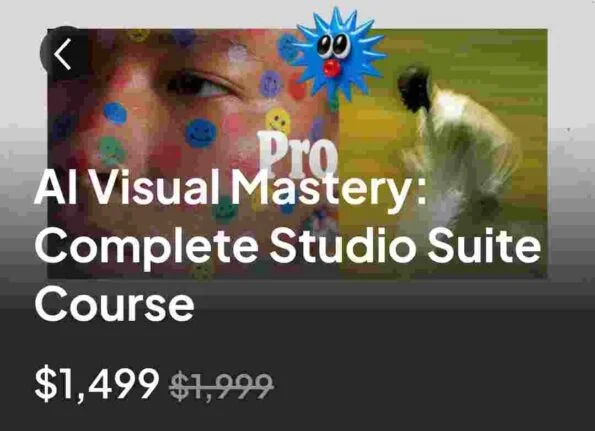 vOhneis – AI Visual Mastery – Complete Studio Suite Course