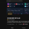 MR MRR – ECOM MRR VIP CLUB + (Lifetime updates)
