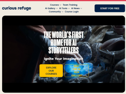 Curious Refuge – Advanced AI Filmmaking: Unlocking the Power of Artificial Intelligence in Cinema