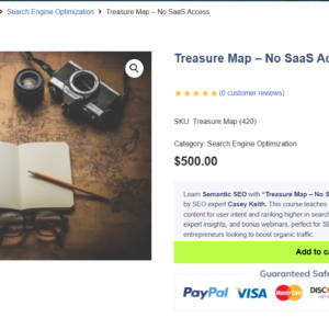 Casey Keith – Treasure Map (No SaaS Access)