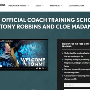 Robbins Madanes Training – Executive Coaching 100: Transforming Leaders for Success