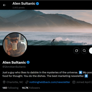 Alen Sultanic – NHB+ (Up to 05.2025)